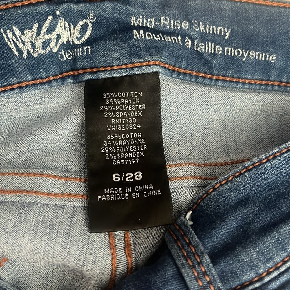 Mossimo mid rise skinny jeans - Picture 4 of 4